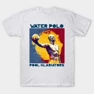 pool gladiators, waterpolo v1 T-Shirt